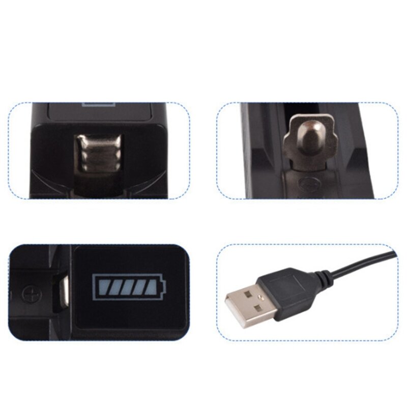 Sạc nhanh pin lithium đa năng cho bộ sạc pin USB thông minh Dropship