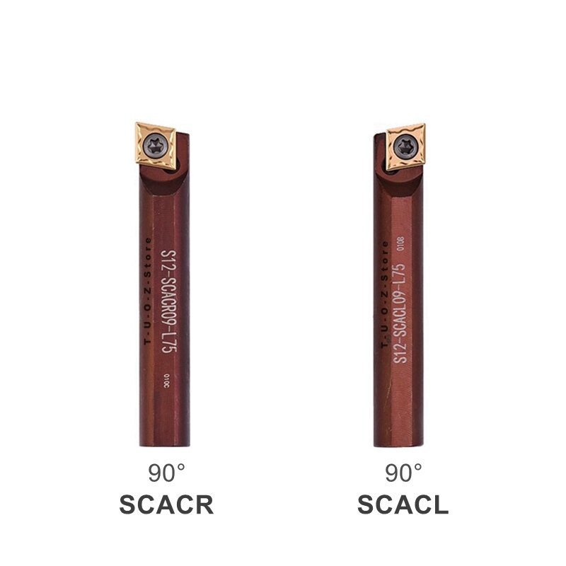 S08X S10X S12X SCACR SCBCR SCMCN SCACL SCBCL 06 09 L35 L45 L55 L65 L75 L85 L95 8mm 10mm 12mm CNC Turning Tools Toolholder Bar
