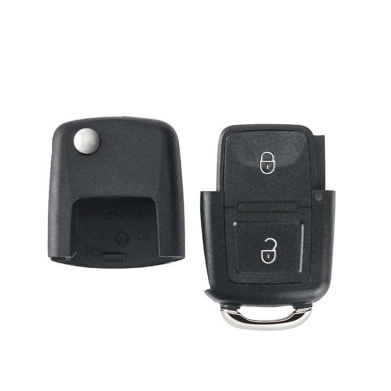 KEYYOU 2 кнопки дистанционного откидного складного автомобильного ключа корпус для VW Volkswagen MK4 Bora Golf 4 5 6 Passat Polo камера Bora Touran