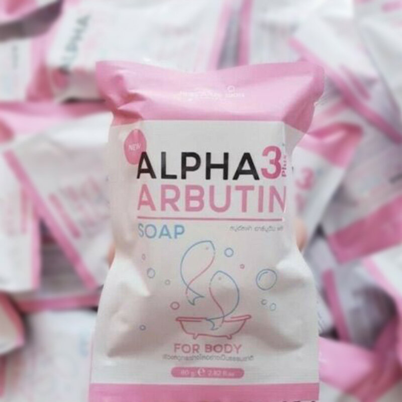 Alpha Arbutin 3 Plus colágeno limpieza corporal, brillo Natural, suave, Reduce manchas oscuras, acné, cicatriz, blanquea la piel, 80g