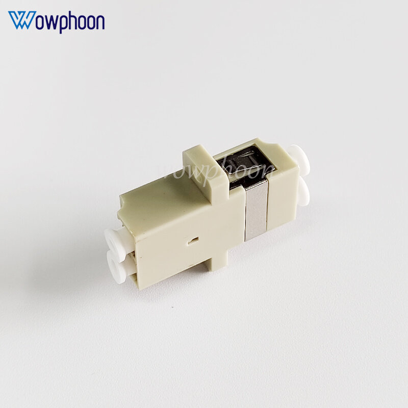 10pcs MM LC UPC flange dual/fiber optic adapter/ dual port fiber adapter/flange/flange/coupler/ DX MM connector Customized