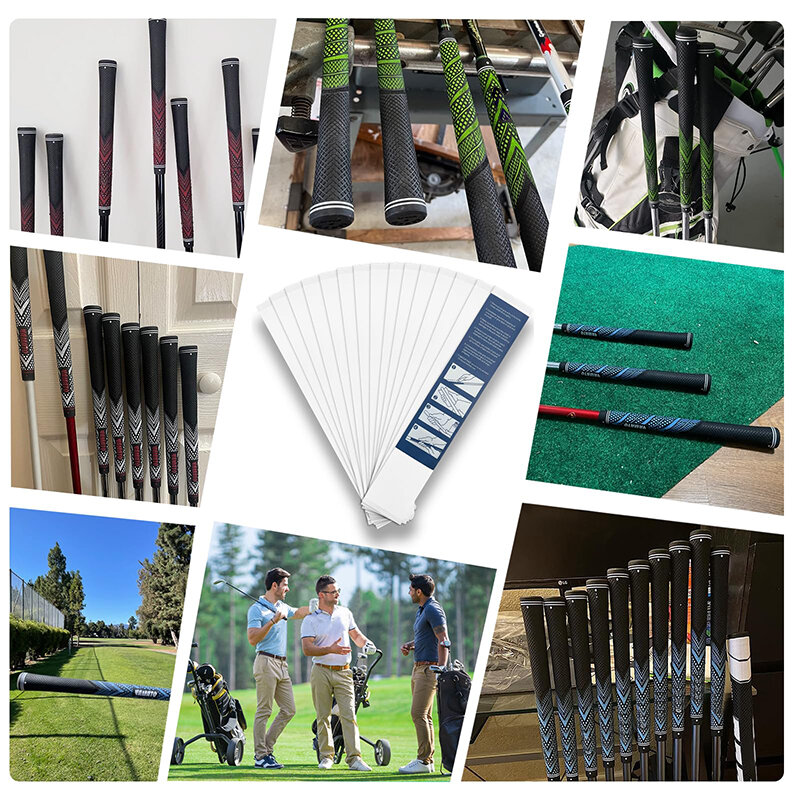 Cinta de agarre de Golf de doble cara, 13 piezas, fuerte adherencia, Putter de Golf, accesorios de repuesto