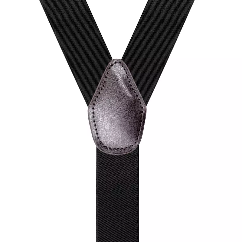 Suspenders for Men 3.5cm Wide Y-back with 3 Metal Clips Elastic Adjustable Trousers Braces Strap Belts Heavy Duty Work Suspender