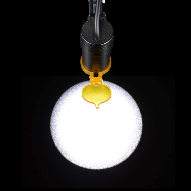 Lampu Depan Gigi Universal 1W 3W 5W LED Klip Pada Sumber Cahaya + 1800 Mah Kecerahan Baterai Lampu Bedah Lampu Mulut Dapat Disesuaikan
