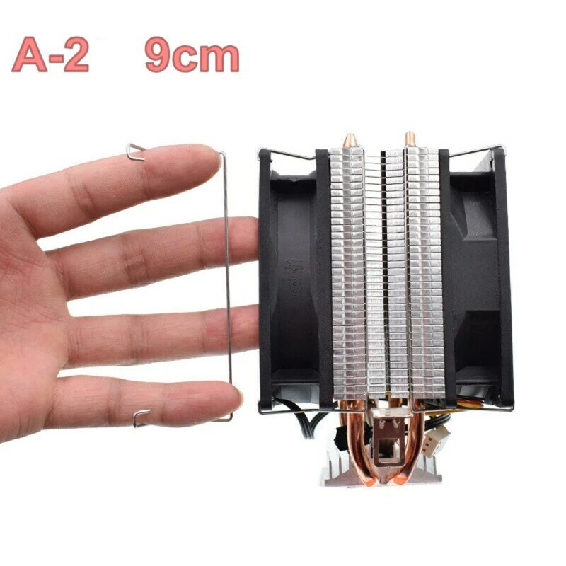 831D FAN CLIP 8/ 9/ 12 for cm Fan Mounting On CPU Coolers Steel Clip Easy Smooth Inst