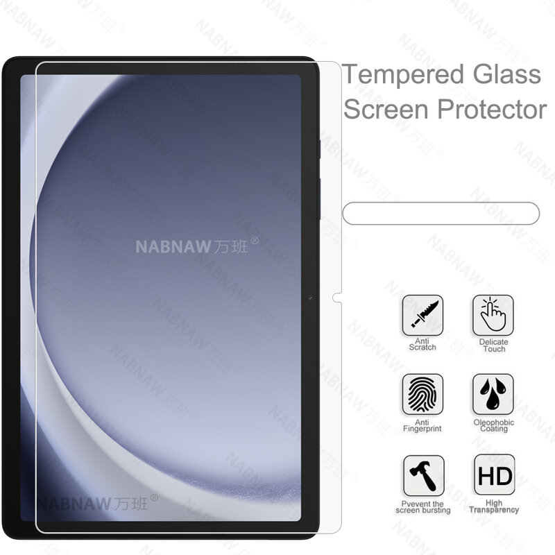 2 шт. HD защита экрана от царапин Закаленное стекло для Samsung Galaxy Tab A9 + A9 Plus SM-X210 X215 X216 5G 11-дюймовая пленка