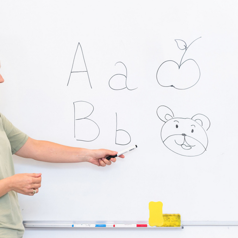 24 Pcs Whiteboard Eraser Portable Erasers Bulk Kids Bone-shaped Teacher Supplies Classroom Chalkboard Mini