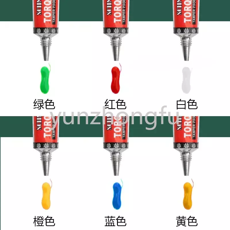 French Bolt Torque Marking Paste Adhesive Screw Marker Torque Anti-loosing Industrial Marking Adhesive