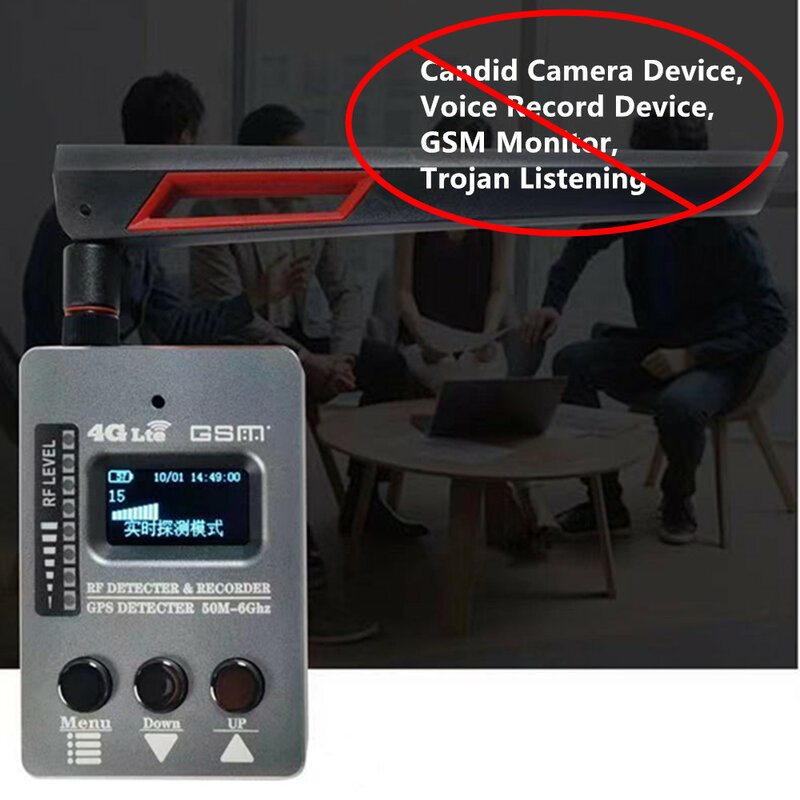 DS996 gps-трекер детектор может найти скрытые камеры, в том числе мини-камеры, GSM беспроводные сети, звуковой сигнал, шпионские устройства