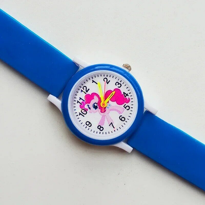 Miękki silikonowy pasek zegarki dla dzieci kreskówka jednorożec tęczowy koń zegarki dla dzieci dla dziewczynek chłopcy prezent urodzinowy dla dziecka zegar studencki