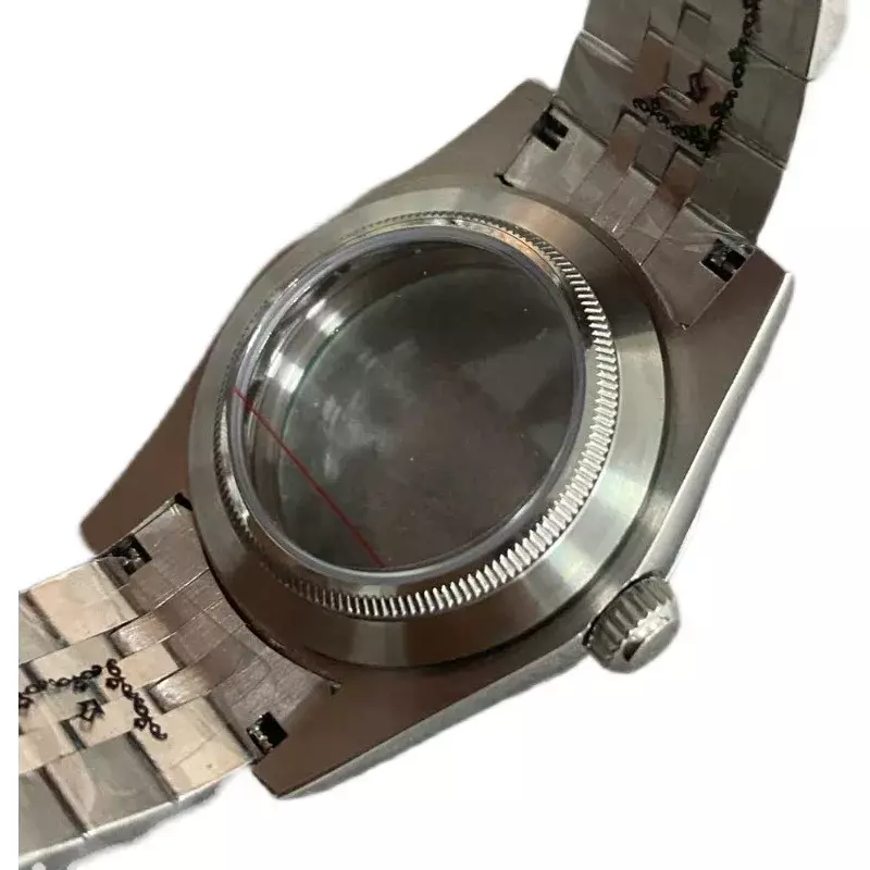 시계 액세서리 오이스터 퍼페추얼 개 이빨 링, 사파이어 유리 스테인리스 스틸 시계 케이스, 적응형 NH35/36 무브먼트, 39mm