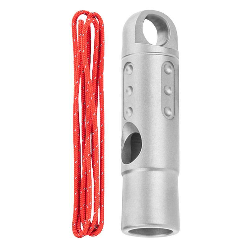 Safety Whistles Hiking Loud Camping Whistle Survival Whistle Survival Gear Ultralight Loud Whistle Hiking Whistle With Lanyard