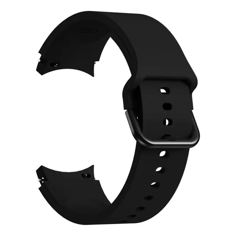 Ремешок силиконовый 20 мм для Samsung Galaxy Watch 5/4, 40 мм/44 мм, оригинальный браслет без зазора для Galaxy Watch 4 Classic 46 мм/42 мм, Correa