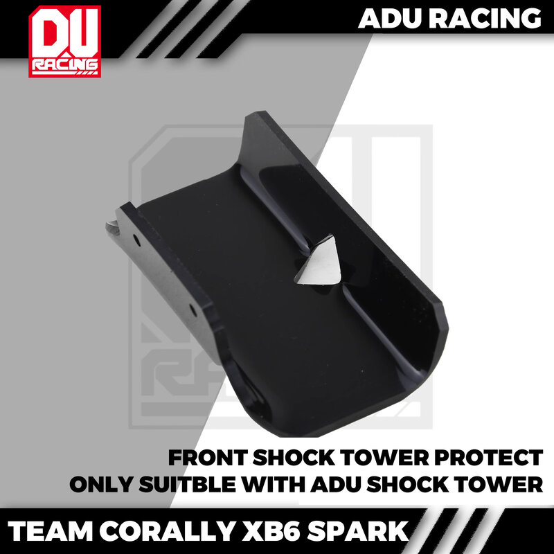 ADU RACING NYLON SHOCK TOWER MOUNT PROTECT per TEAM CORALLY 1/8 XB6 SPARK 6 S BUGGY