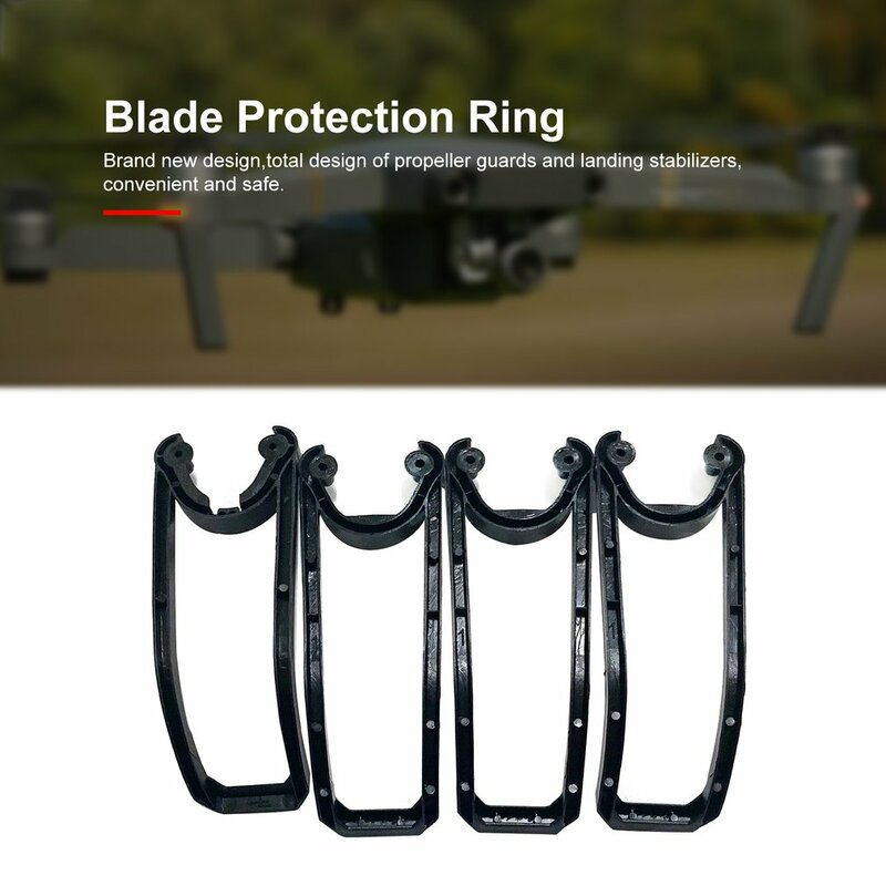 4 pçs configurações de proteção anel hélice guarda protetor quadro capa protetora para e68 fpv rc drone lâminas peças dropshipping