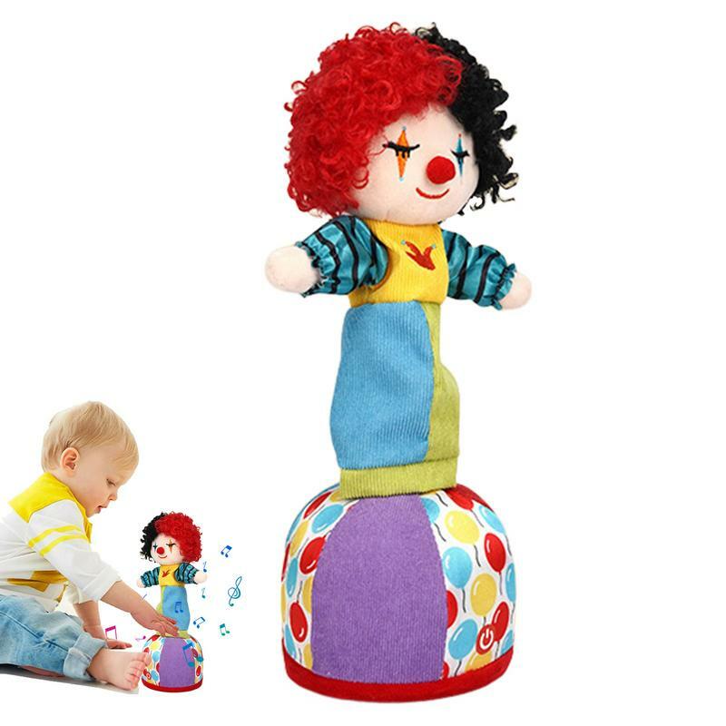 Игрушка с голосовым управлением, милая говорящая кукла клоуна, имитационная игрушка, плюшевая кукла, искусственная игрушка для детей, девочек, мальчиков, студентов