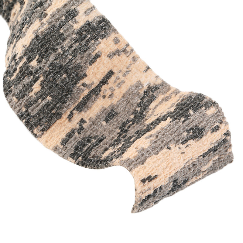 Ruban furtif élastique militaire imperméable CamSolomon, bandes rondes camouflage, tir au odorde paintball, bandage commandé, outils de chasse