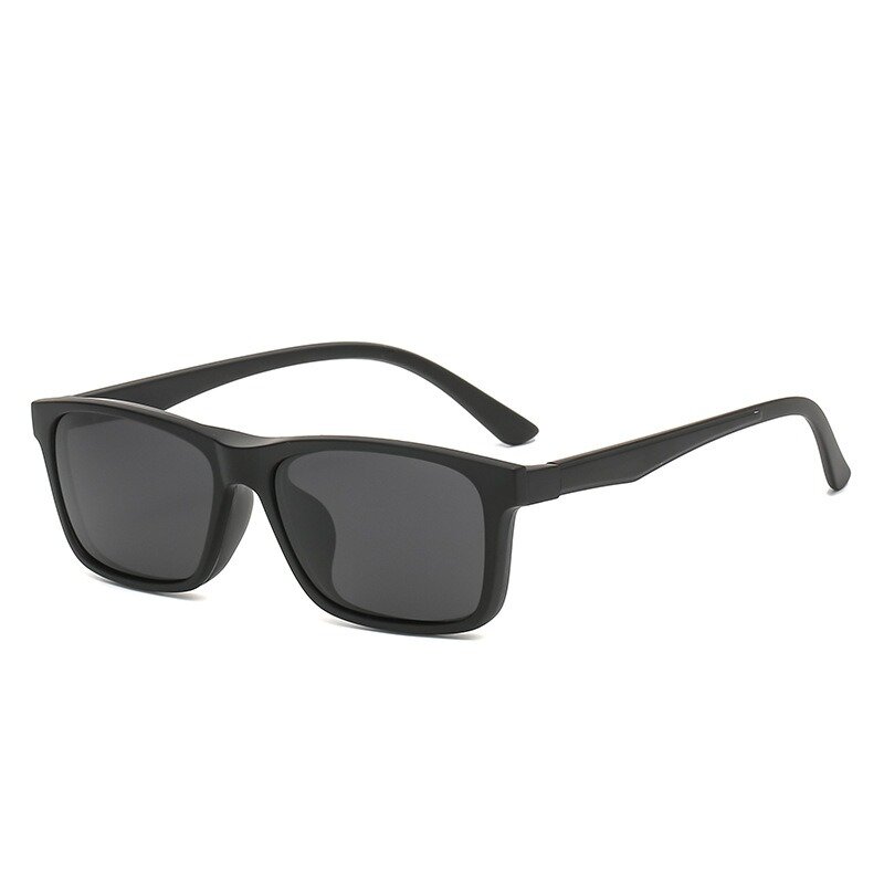 Montura de gafas para hombre y mujer, gafas de sol polarizadas con Clip de 5 piezas, magnéticas, UV400, 2292
