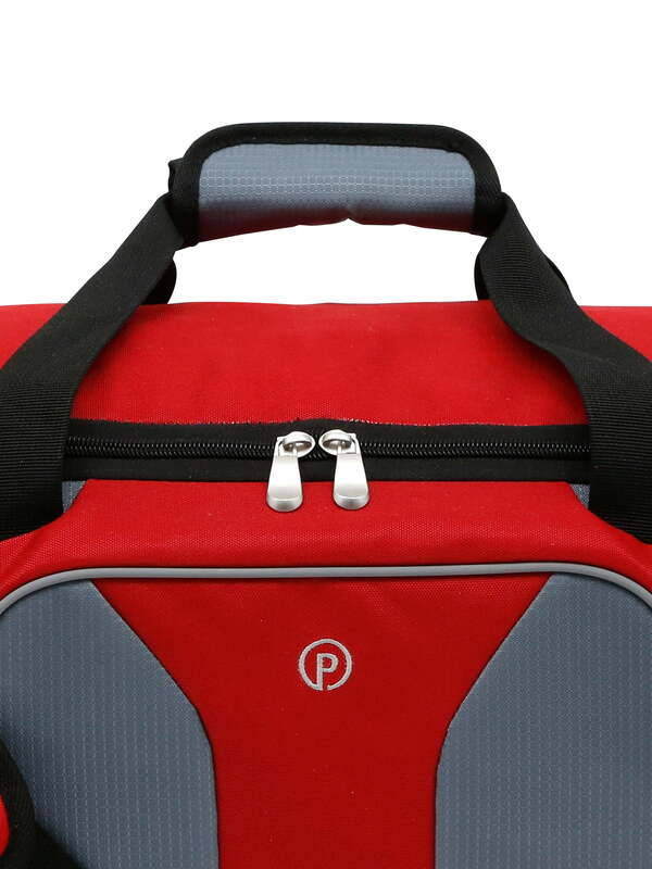กระเป๋ากีฬาและการเดินทางขนาด22 "พร้อม Tali bahu สีแดง