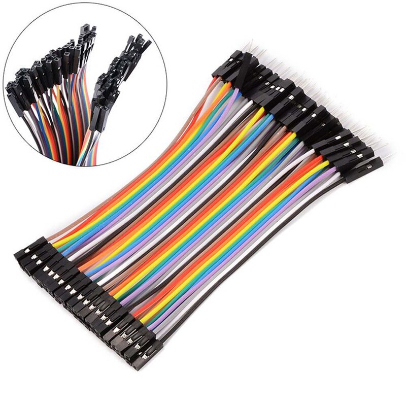 40pin femmina a femmina Jumper Dupont Wire Cable 10cm Kit connettore elettronico per Arduino