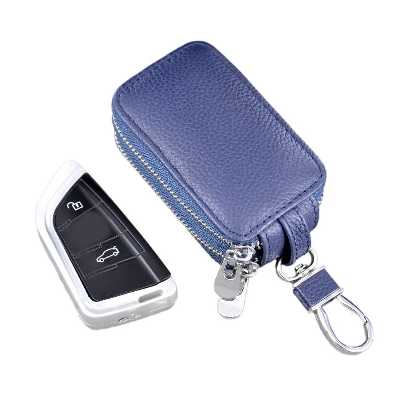 Convenient Zippered Key Wallet in Quality Material Storage Bag for Men Dropship