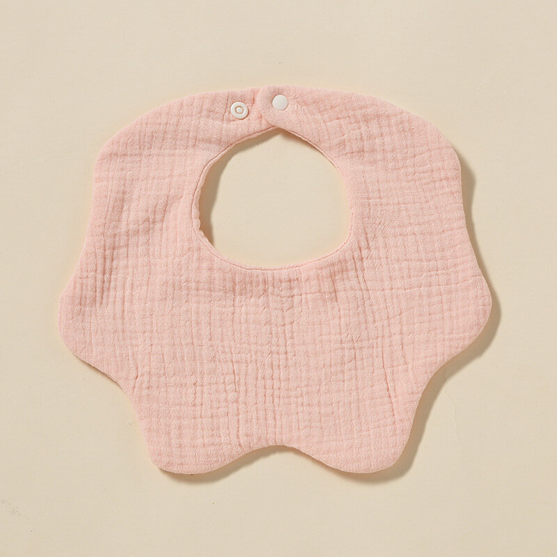 Baby Bibs Badana Embroidery Name Maslin For Infant 0-1Year BabyTeething Soothe Towel High Absorbent