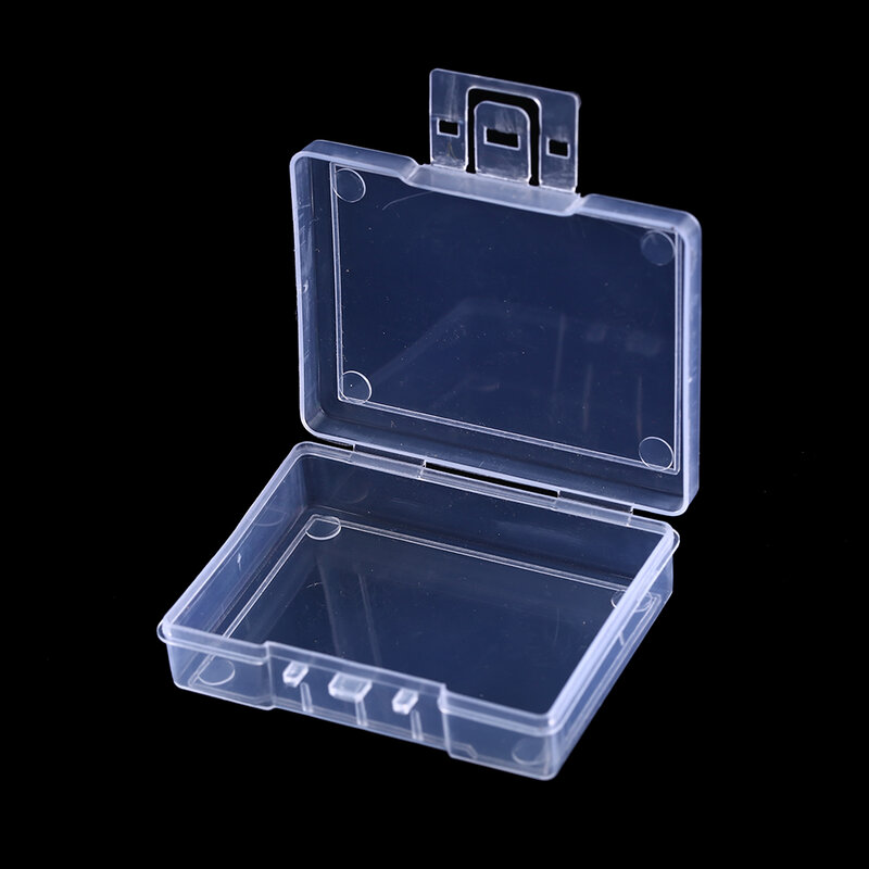 1PC Transparent Strength Plastic Fishing Lure Tackle Hook Bait Storage Case Container Fishing Tackle Bait Box