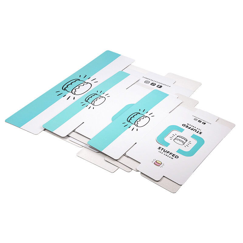Caja cuadrada de papel para embalaje de pasteles, producto personalizado, 10x10x5 pulgadas