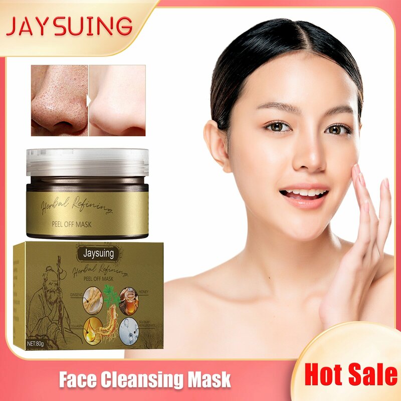 Anti Blackheads Mask Pores Shinking Oil Control Lightening Dullness Wrinkle Removal Blackheads Adsorption Tearing Facial Mask