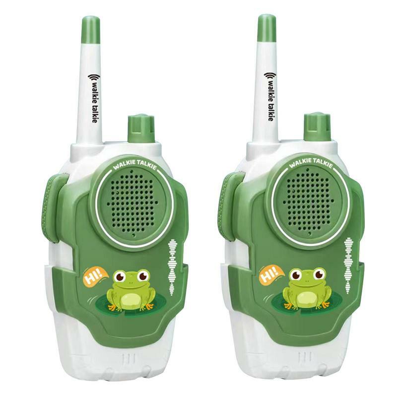 Mini Walkie Talkie For Kids Handheld Cartoon Animal Two Way Radio Walkie-Talkie Smart Wireless Comunicador For Boys Girls