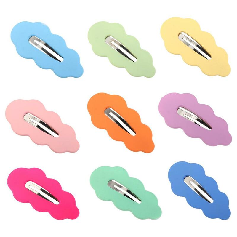 Candy Color For Girl For Women Duckbill Clip Korean Style Hairpin Wave Hair Clip Hair Accessories Female Barrettes