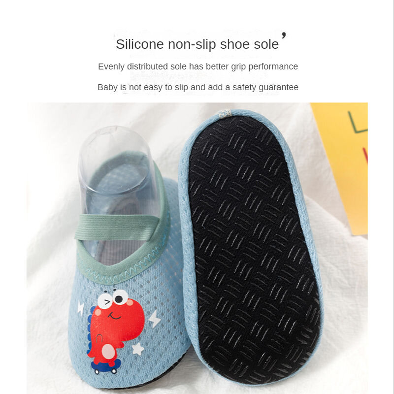 Chaussures antidérapantes pour bébés, semelles plates, épaisses, Style Animal, pour premiers pas