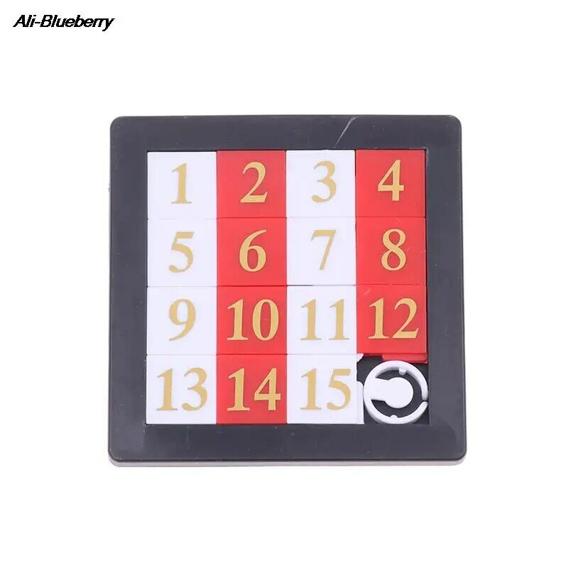 1-15 Number Slide Puzzle Brain Puzzle Games Exercise The Brain Educational Toy Developing for Children Toys