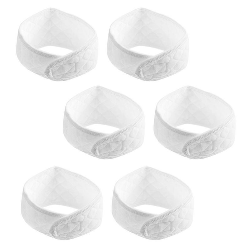 6 Pcs Newborn Umbilical Cord Belly Protective Bands Navel Belts Belly Bands Cords Baby Supplies White Infant Reusable