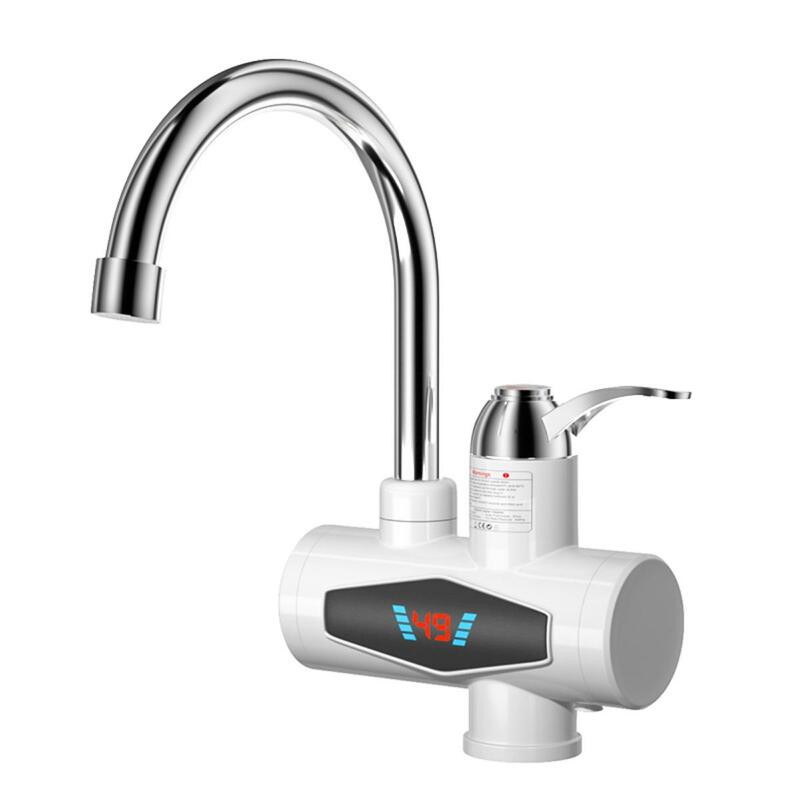 Instantaneous Digital Display Electric Kitchen and Bathroom Quick-heating Heating Faucet RX-007
