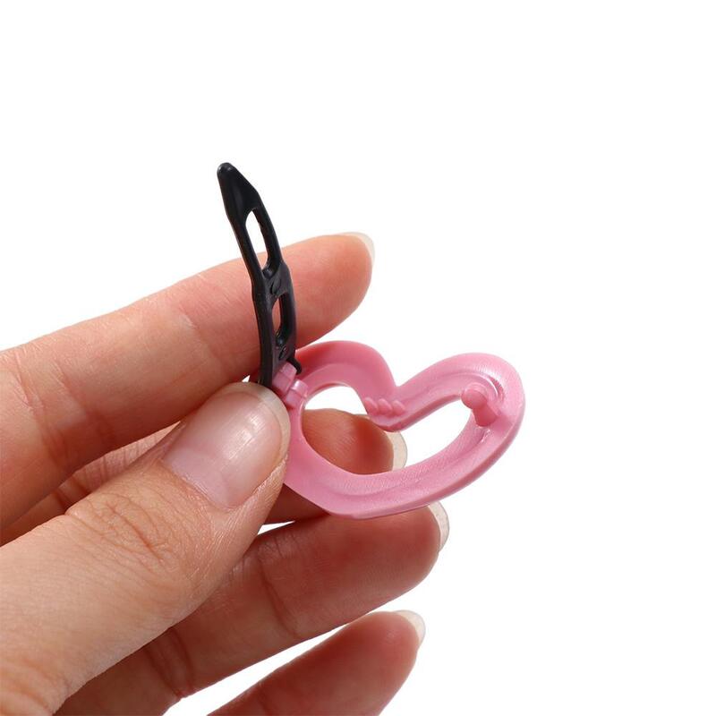 Side Clip For Women Duckbill Clip For Girl Y2K Hair Barrettes Korean Style Hairpin Love Heart Hair Clip Hair Accessories