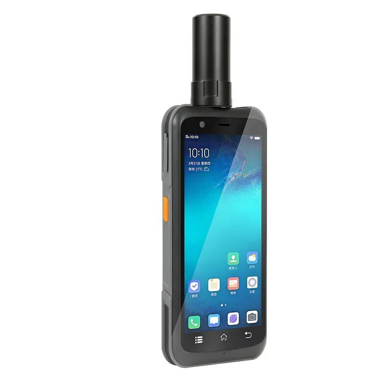 Pda genggam android 5.5 inci, peralatan survei rtk wifi 4g penerima GNSS pemosisian presisi tinggi
