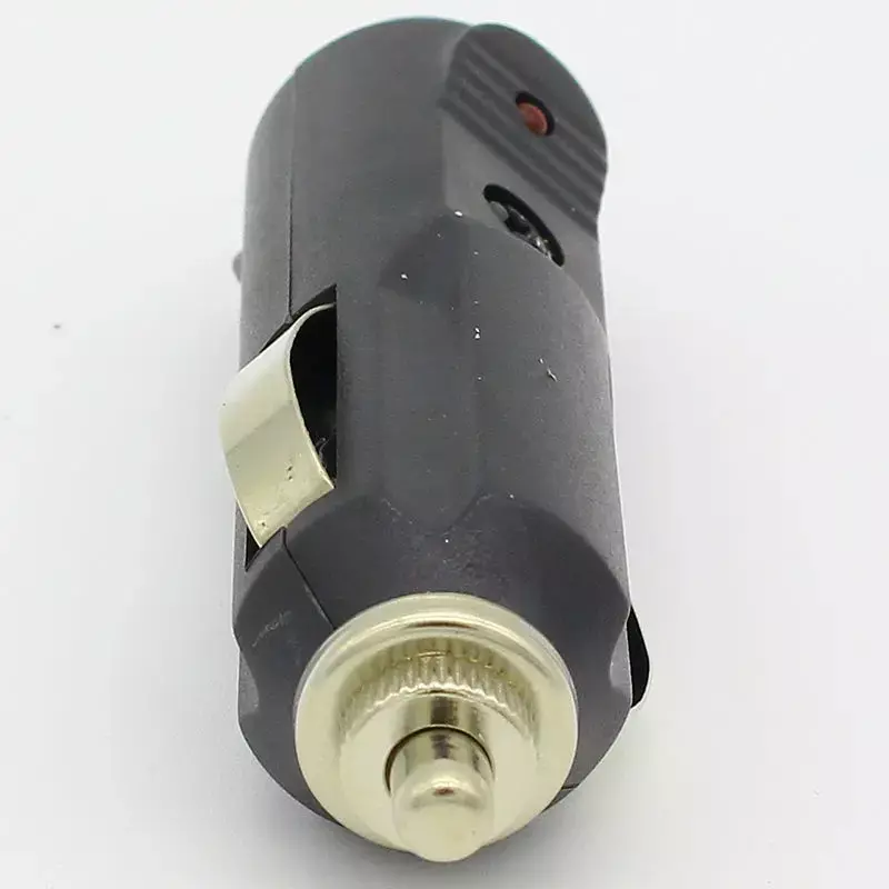 1 peça adaptador de tomada para acendedor de cigarro em automóvel, fusível de led 12 v 12 volts dc