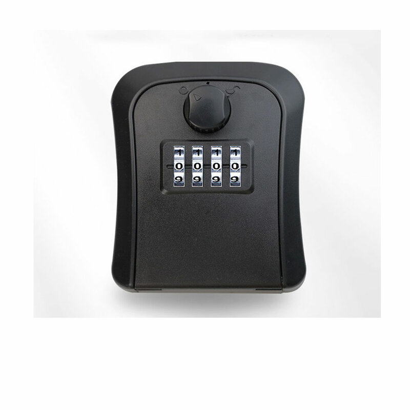 Baru Kode Pintar Kata Sandi Kotak Kunci Kunci Penyimpanan Kunci Dinding Kunci Kotak Aman Tahan Air Luar Ruangan Keybox 4 Digit Kata Sandi