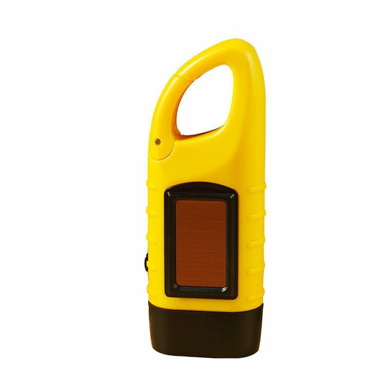 Đèn Pin Mini Năng Lượng Mặt Trời Sạc Tay Quay Đèn Pin Sáng Đèn Pin Hộ Gia Đình LED Tiết Kiệm Điện Khẩn Cấp Đèn Pin