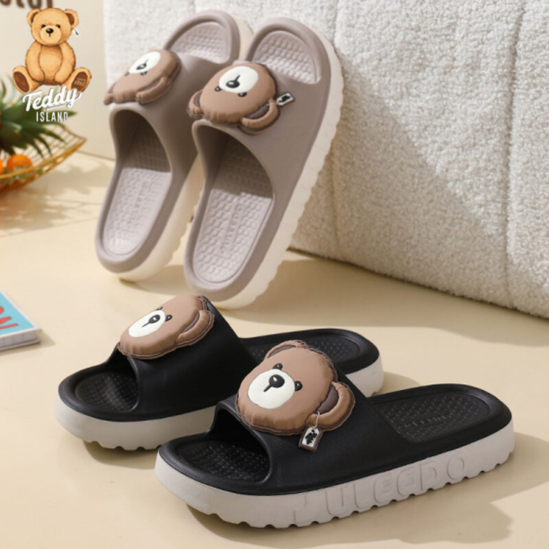 2024 New Women's Soft Soled Slippers Couples Home Bathroom Anti-Slip Slippers Fashion Summer Sandals EVA Material Slippers