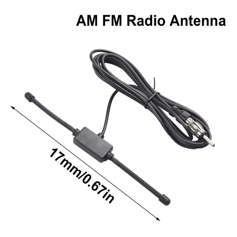 100% Antenne Auto Dipool Boot Stereo Head Unit Ontvanger Rg174 Volledig Koperdraad Radio Antenne Past Op De Meeste Voertuigen
