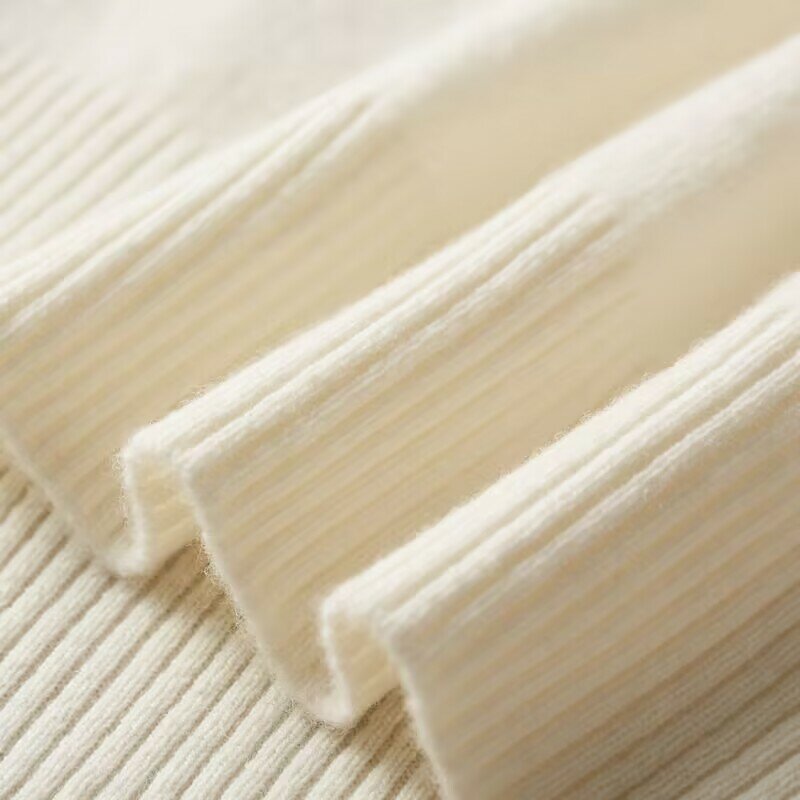 100% lana Merino Cashmere maglione donna maglione lavorato a maglia dolcevita pullover manica lunga autunno inverno abbigliamento maglione caldo top