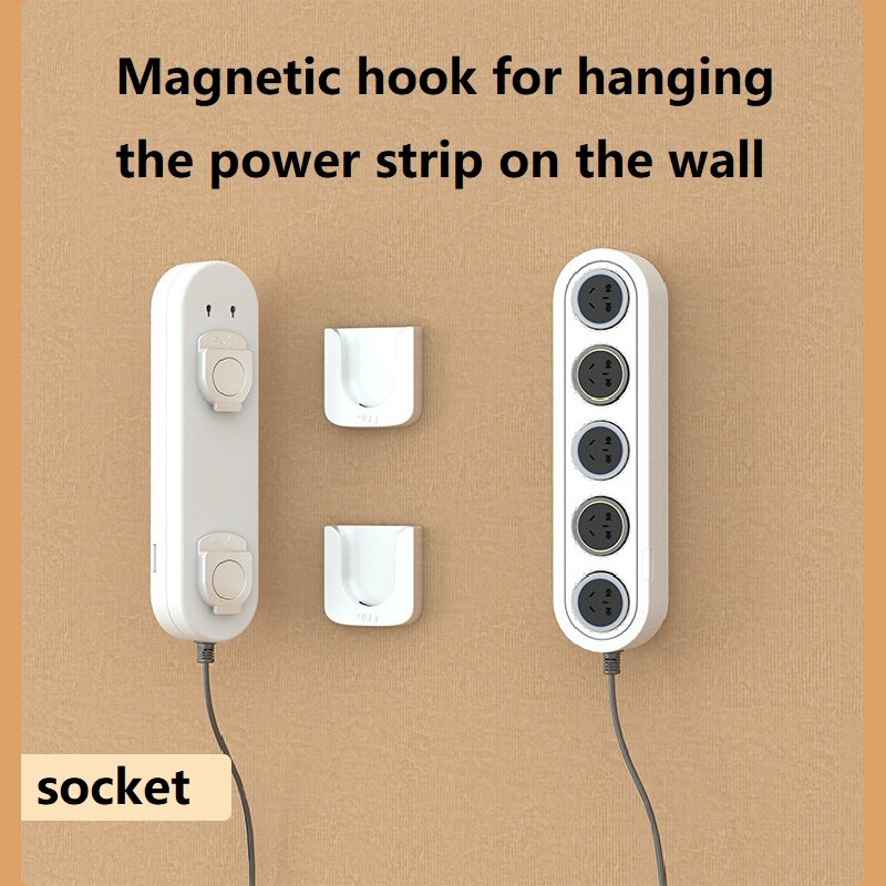 Forte supporto per telecomando magnetico montaggio a parete TV supporto per montaggio a parete remoto gancio per ventola supporto per telecomando ganci magnetici (1 paio)