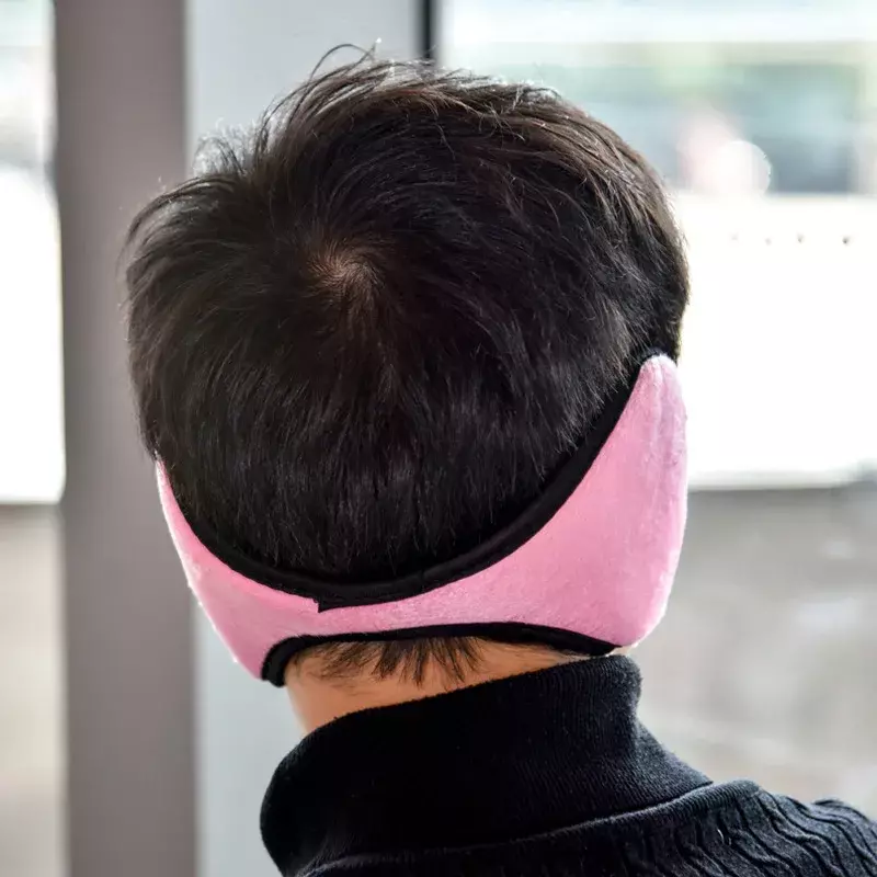 Unisex New Fashion Winter Men Women Cold Protection Earmuffs Solid Color PracticalKeep Warm Plush Aldult Ear Mask Wholesale
