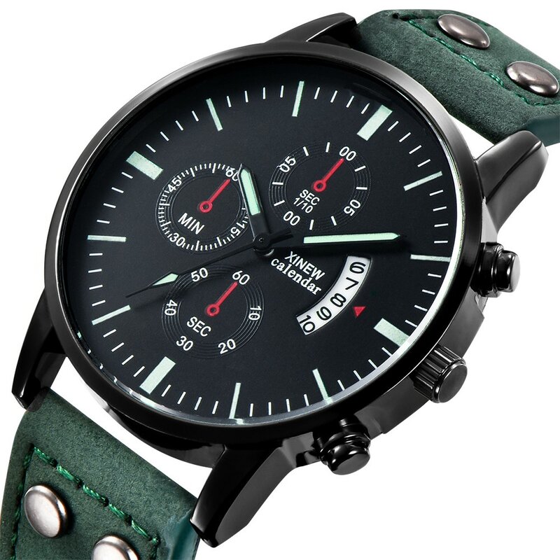 Moda Relógios Digitais Moda Round Dial Clock Silicone Strap Luminous Dial Watch Cronômetro Negócios Relógios de Pulso Armbanduhr