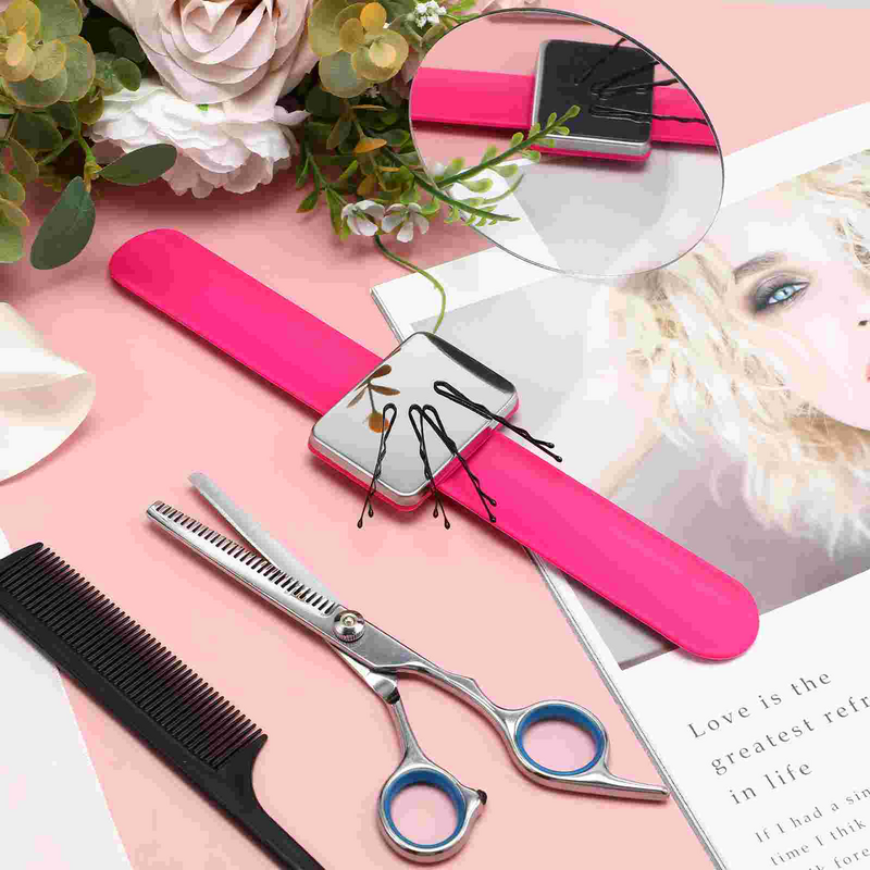 Pin Cushion Wrist Strap Wristband Retainer Holder Magnetic Bracelet for Hairdresser Holder Salon Supplies
