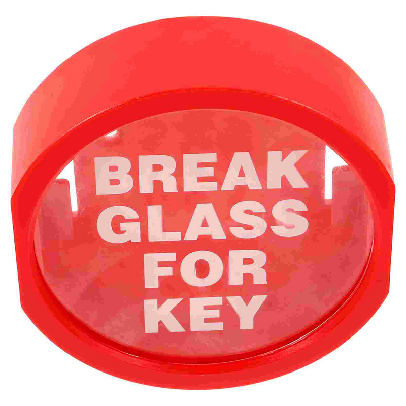 Escape Key Box House Emergency Door Lock Box porte e finestre supporto per chiavi di rottura del vetro armadietto in plastica
