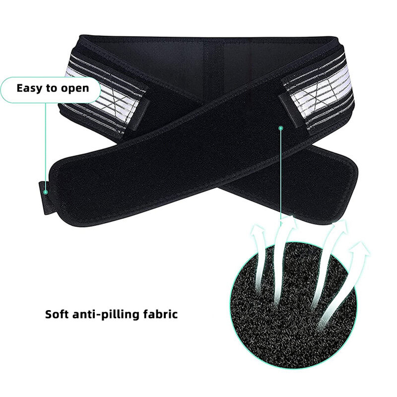 Waist Support Brace Belt Dainely Belt Compression Lumbar Support Brace For Lower Back Adjustable Pain Relief Band Waist Belt