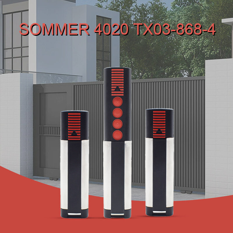 Sommer 868MHz Control Remoto 4020 TX03-868-4 4026 TX03-868-2 Puerta de Garaje Control Remoto Compatible 4025 4031 4035 APERTO 4021